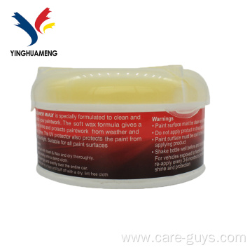 Cars Ultra Gloss Car Polishing Wax with carnauba